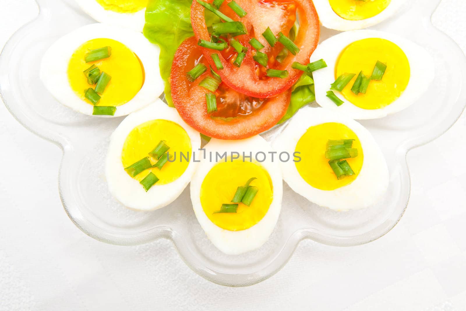 Eggs and tomatoes