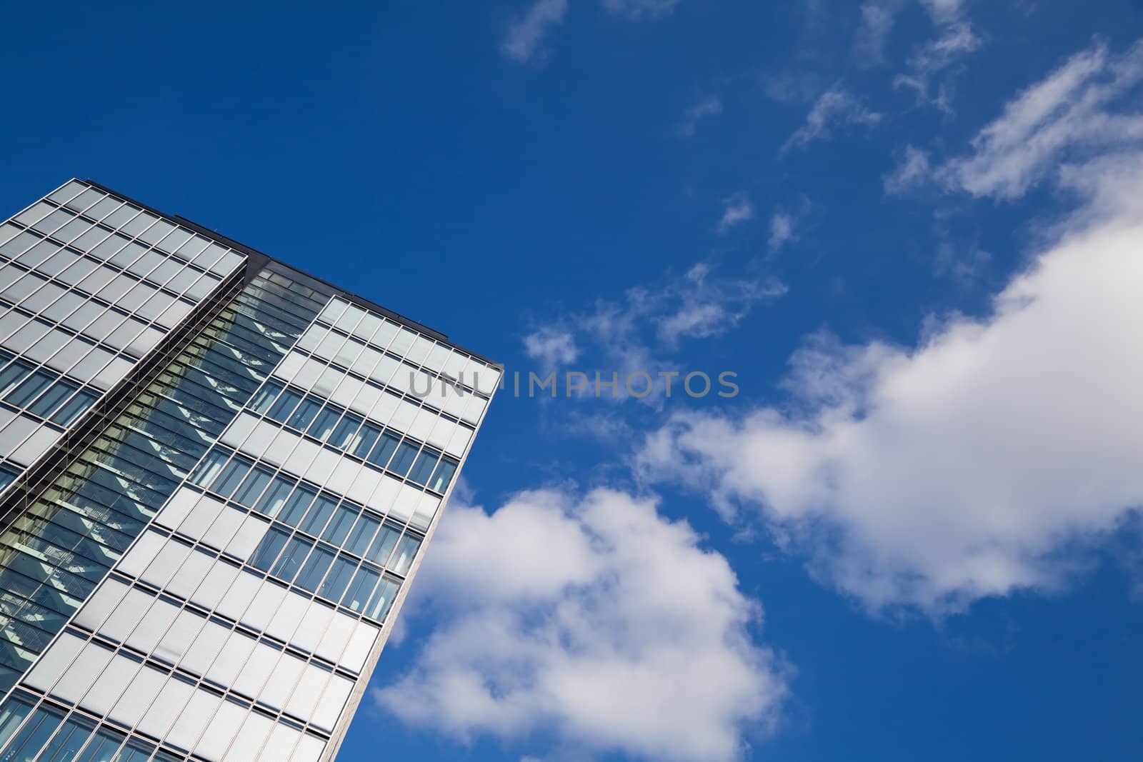 Modern architecture and blue sky