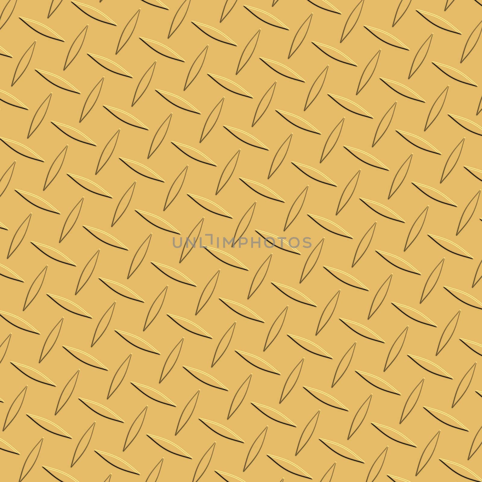 Golden diamond plate texture