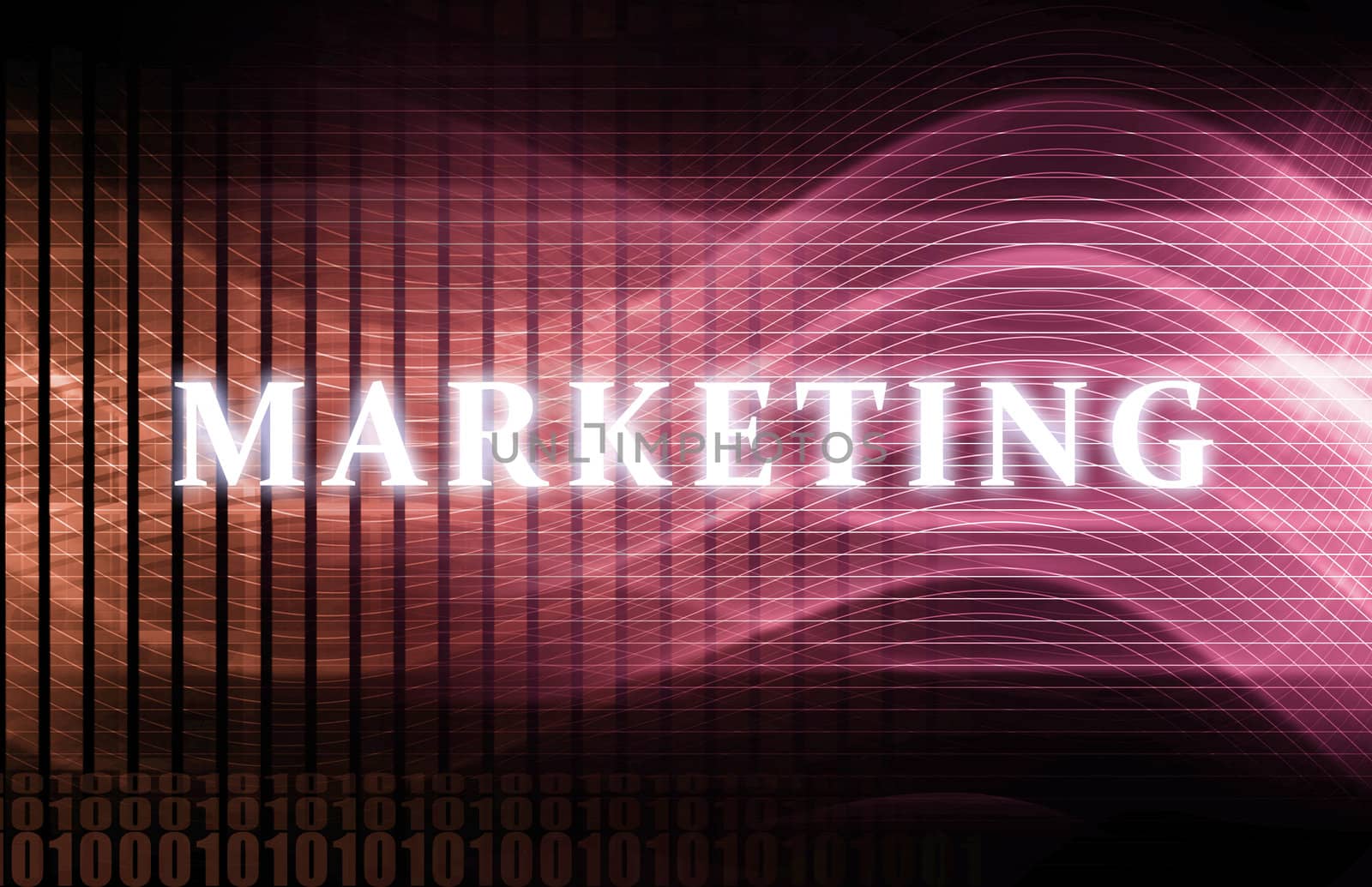 Marketing Research as a Concept Background Art