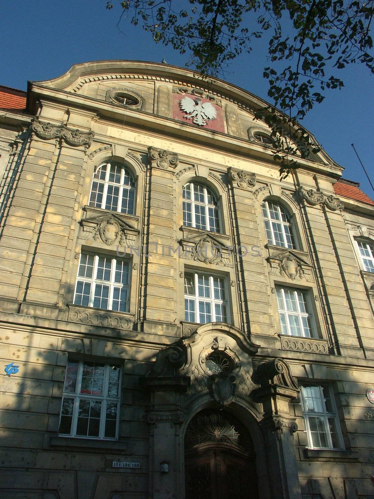 Main headquarters Poczta Polska in Wroclaw, Poland by wojciechkozlowski