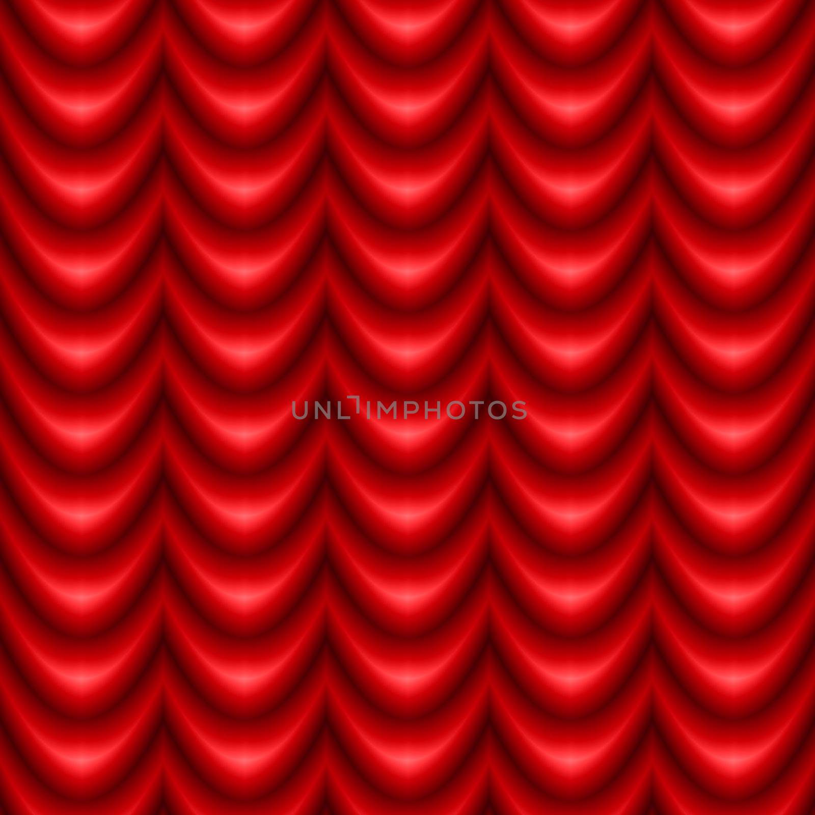 Red drapery background