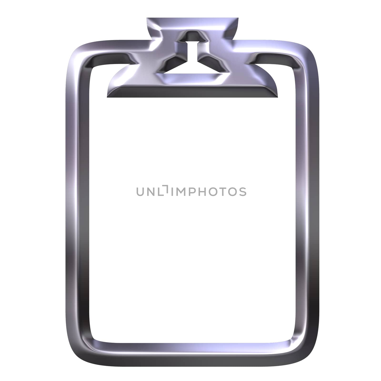 Silver Notepad Frame by Georgios