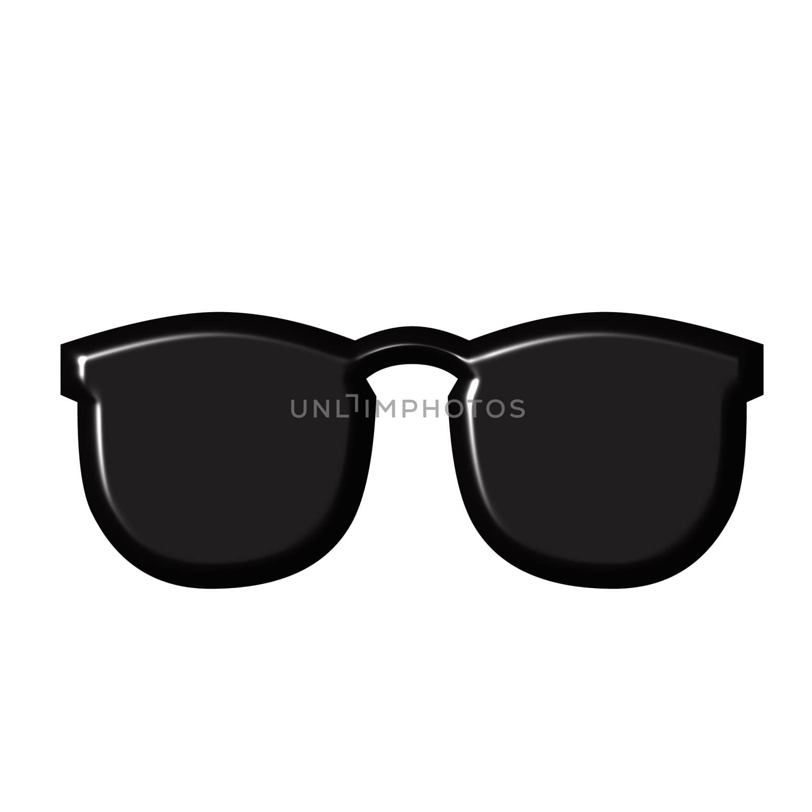Sunglasses isolated in white