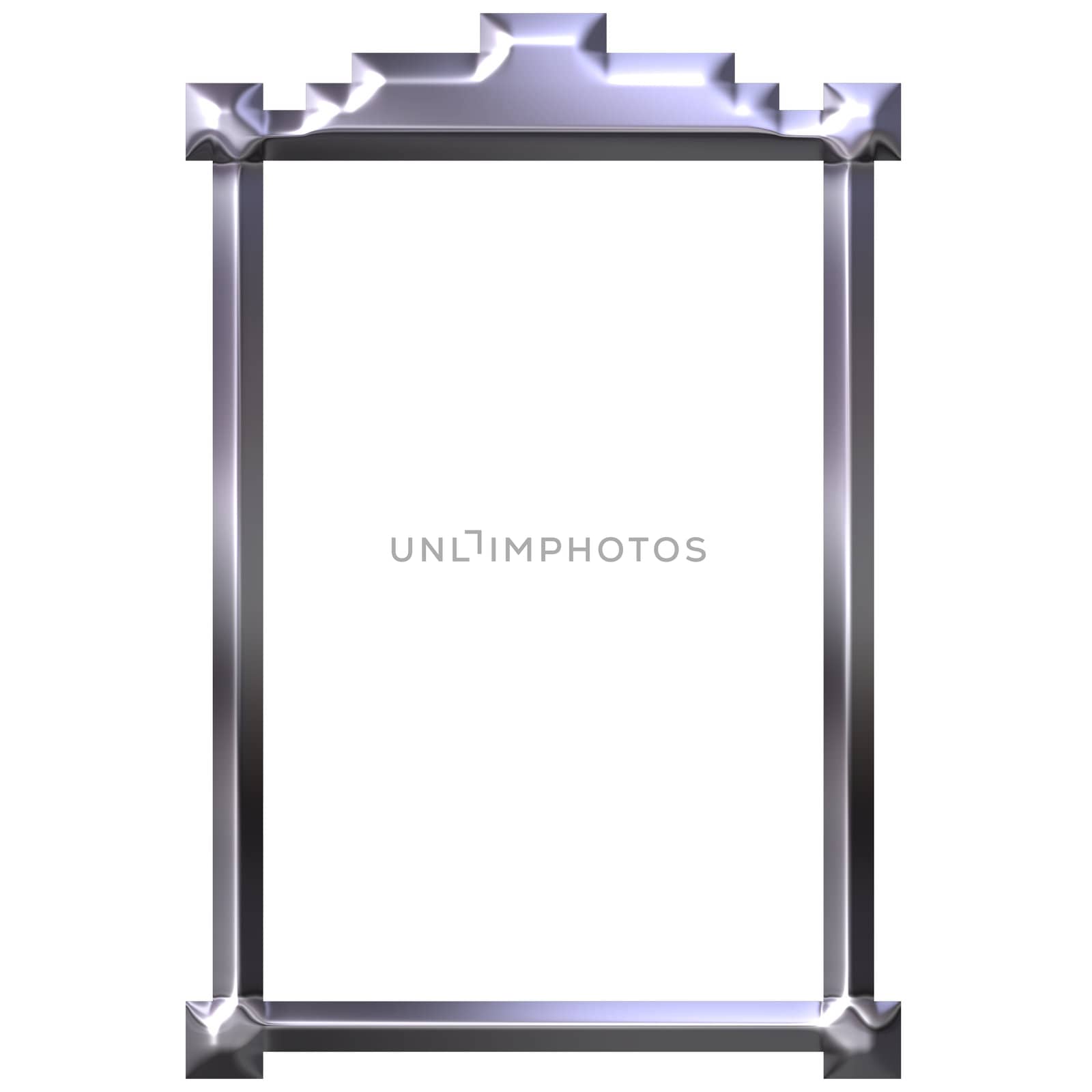 3D Silver Frame by Georgios