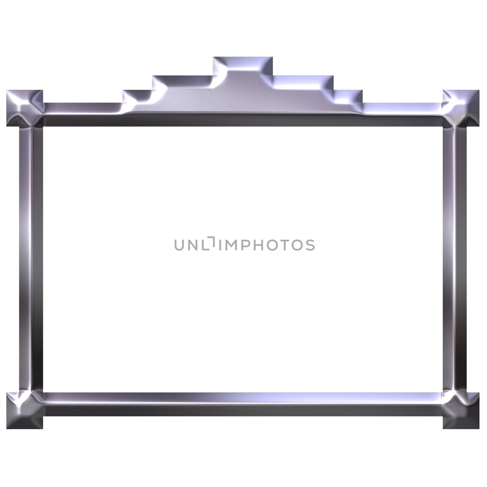 3D Silver Frame by Georgios