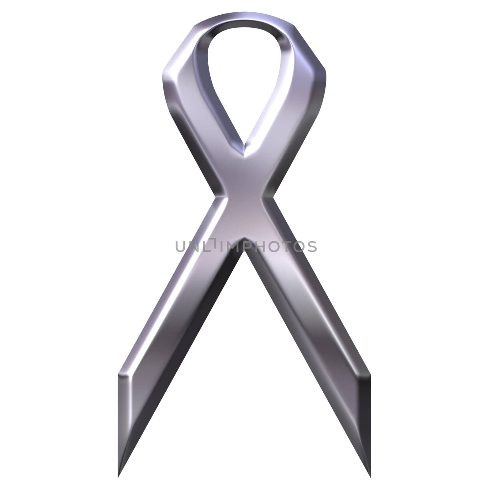 3D Silver Ribbon by Georgios