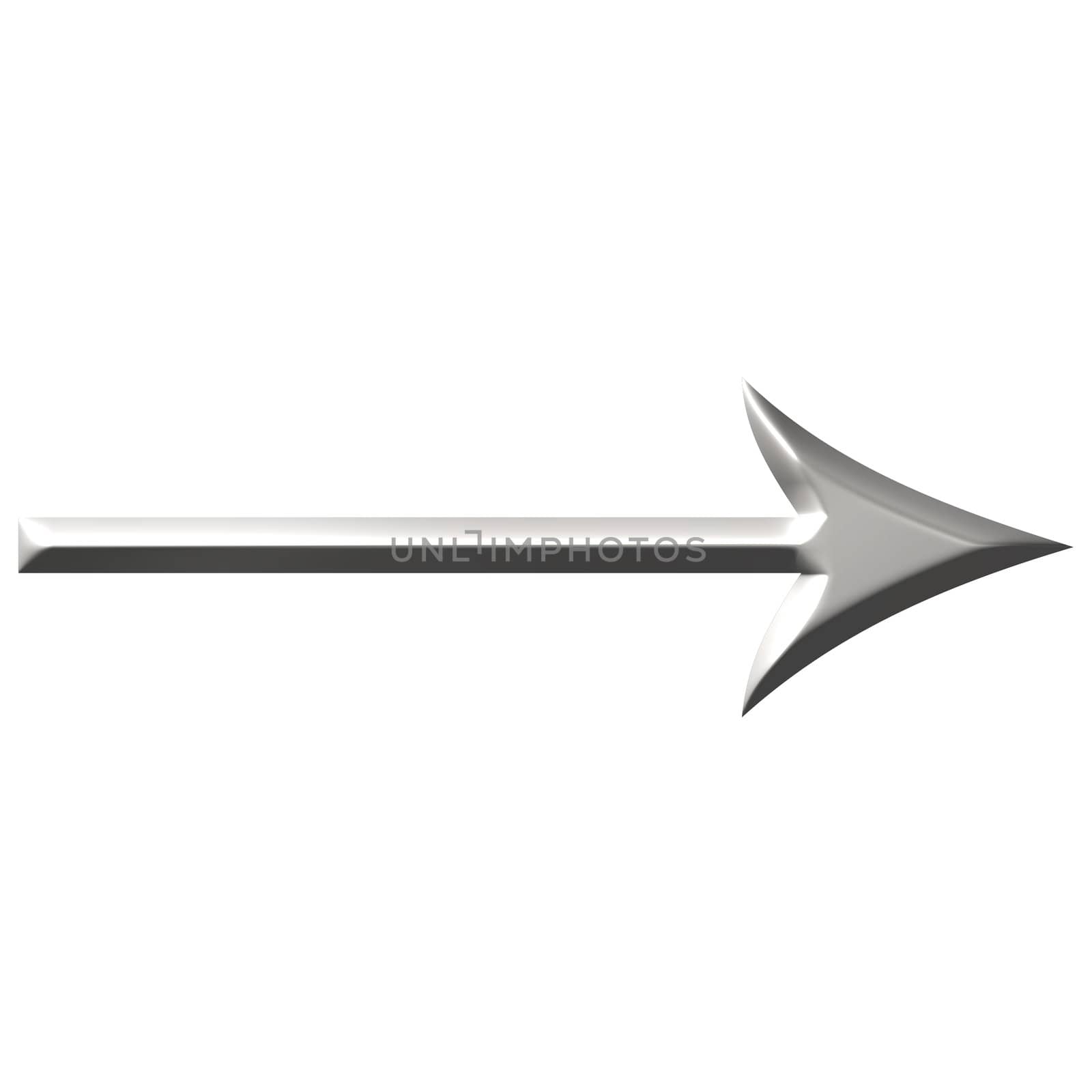 3D Steel Arrow by Georgios