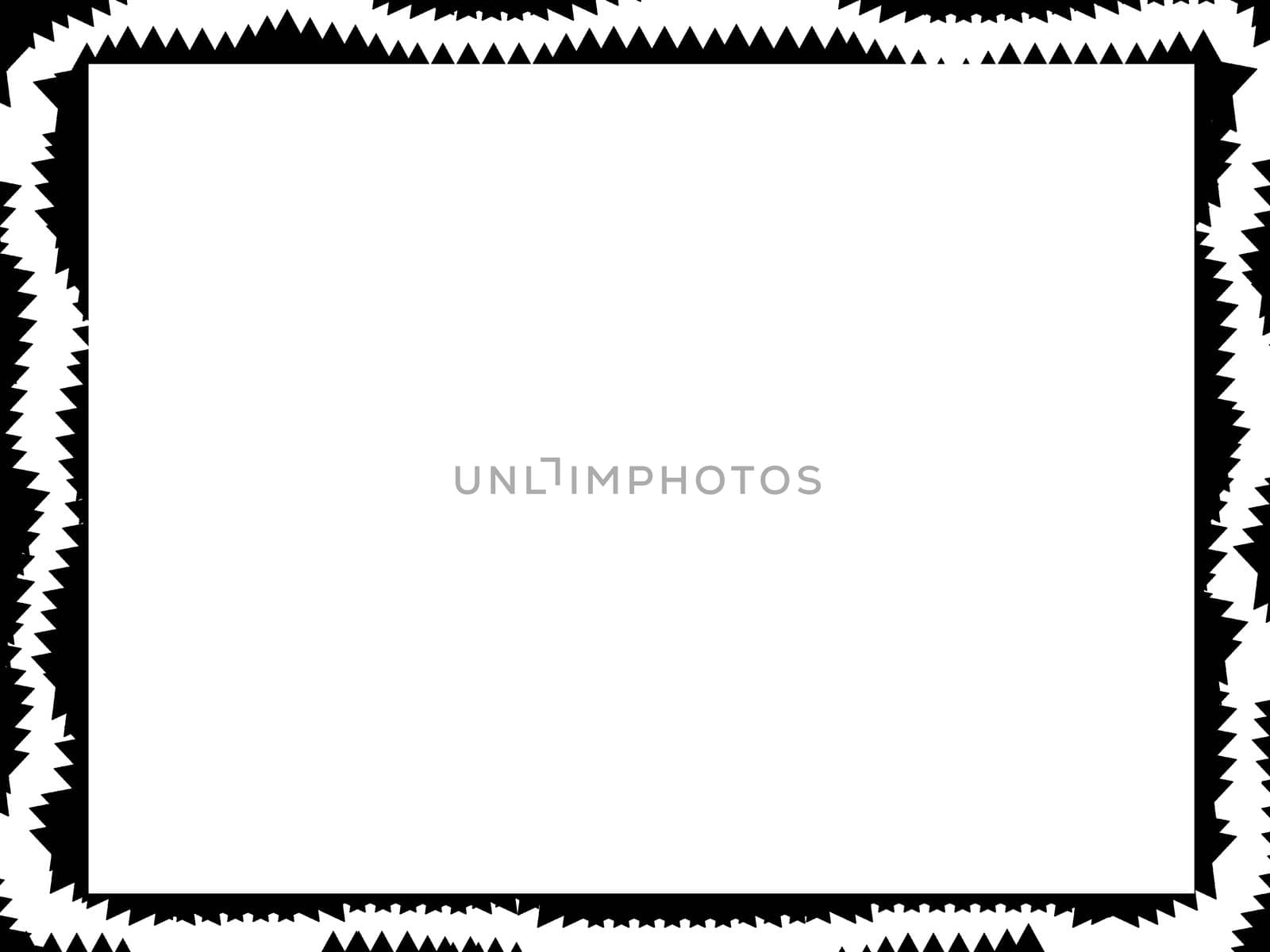 A customisable blank space with a surrounding boarder frame.