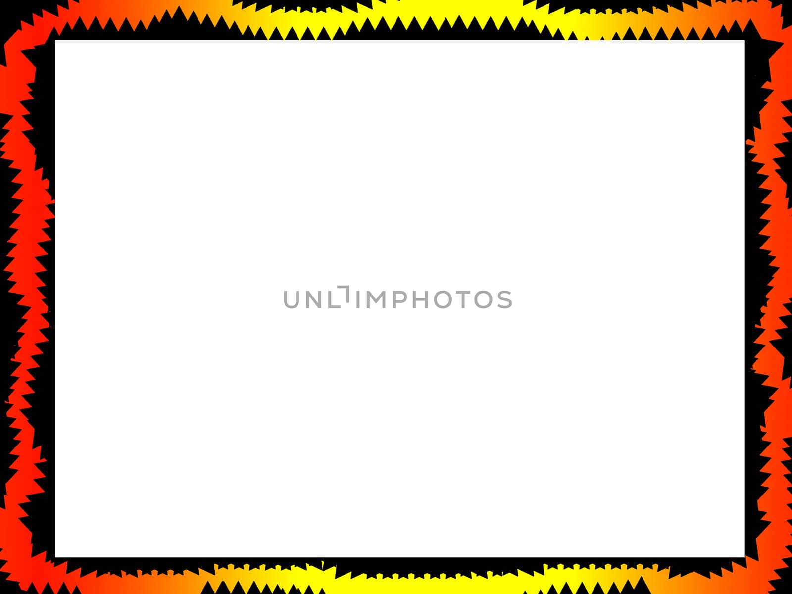 A customisable blank space with a surrounding boarder frame.