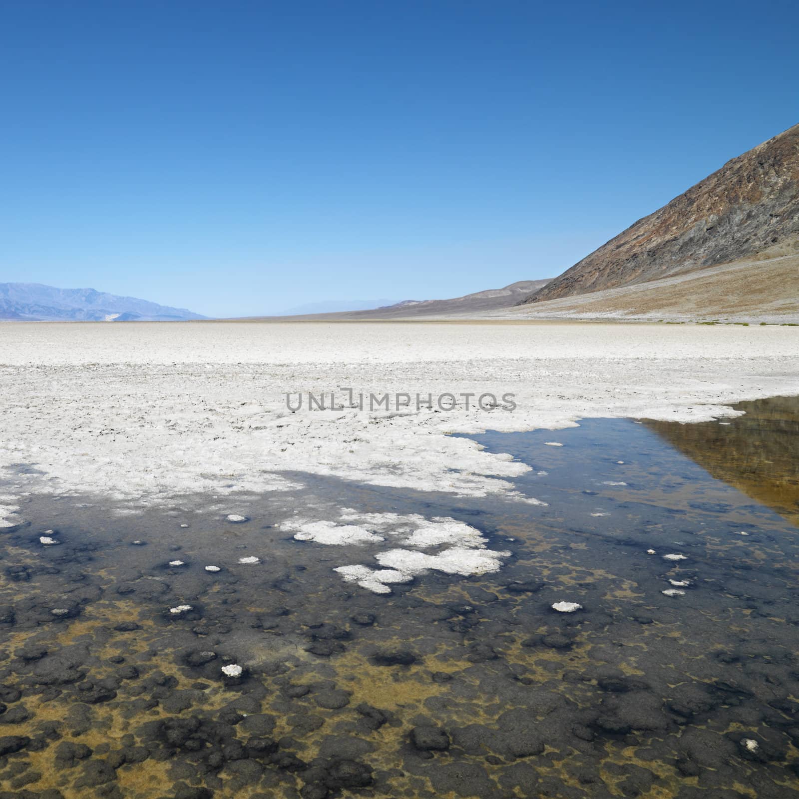 Badwater Basin in Death Valley National Park.