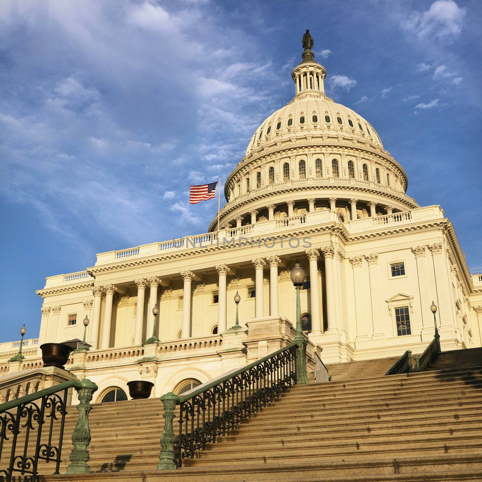 Capitol Building in Washington, DC, USA.