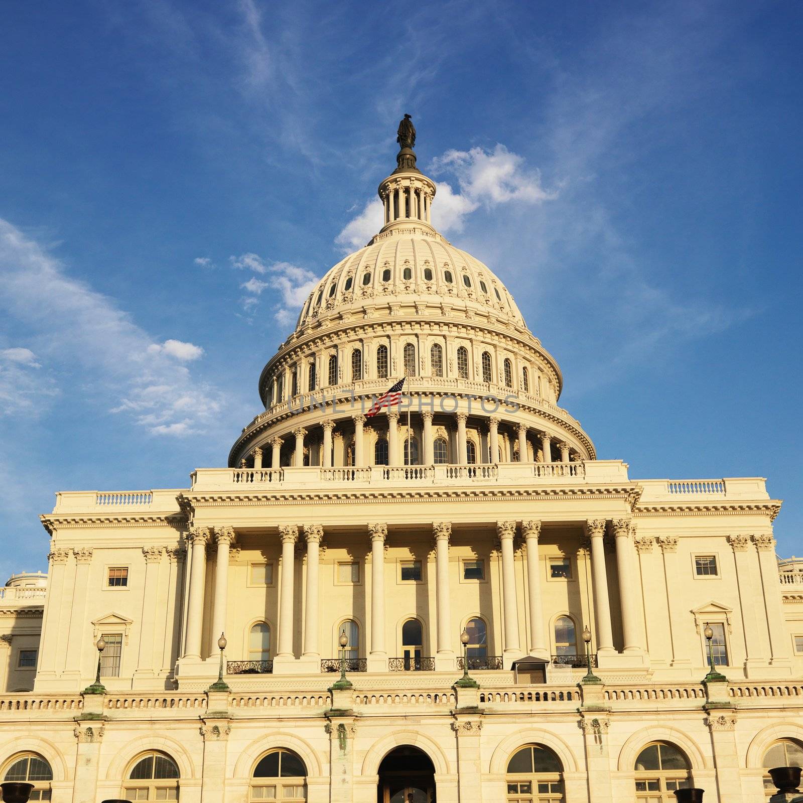 Capitol Building in Washington, DC, USA.