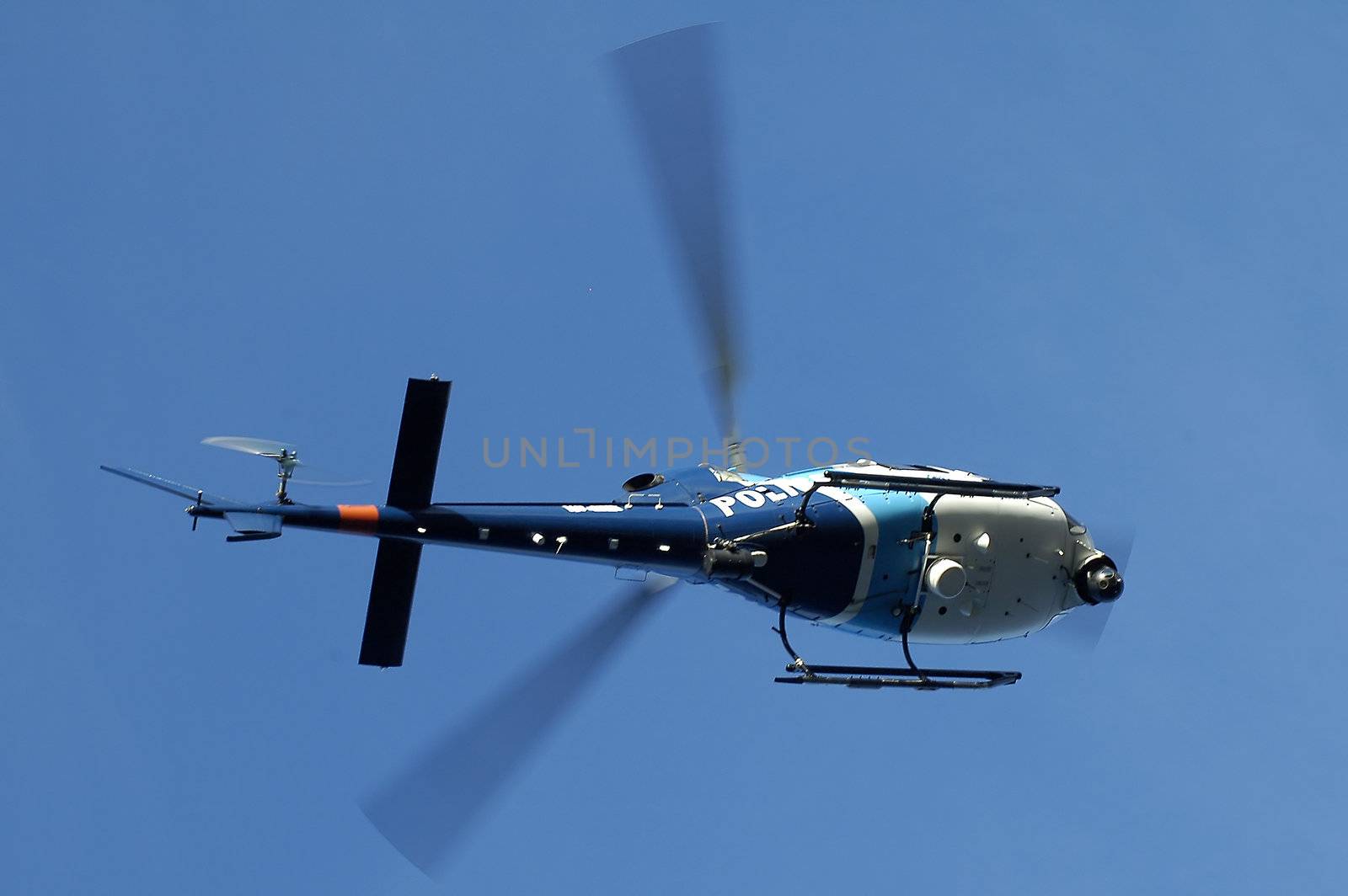 police helicopter by rorem
