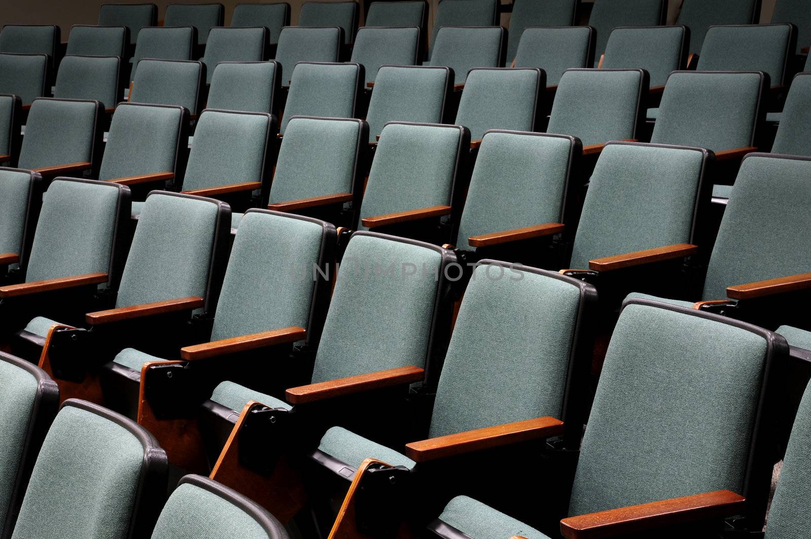 Empty Auditorium Seats by Balefire9