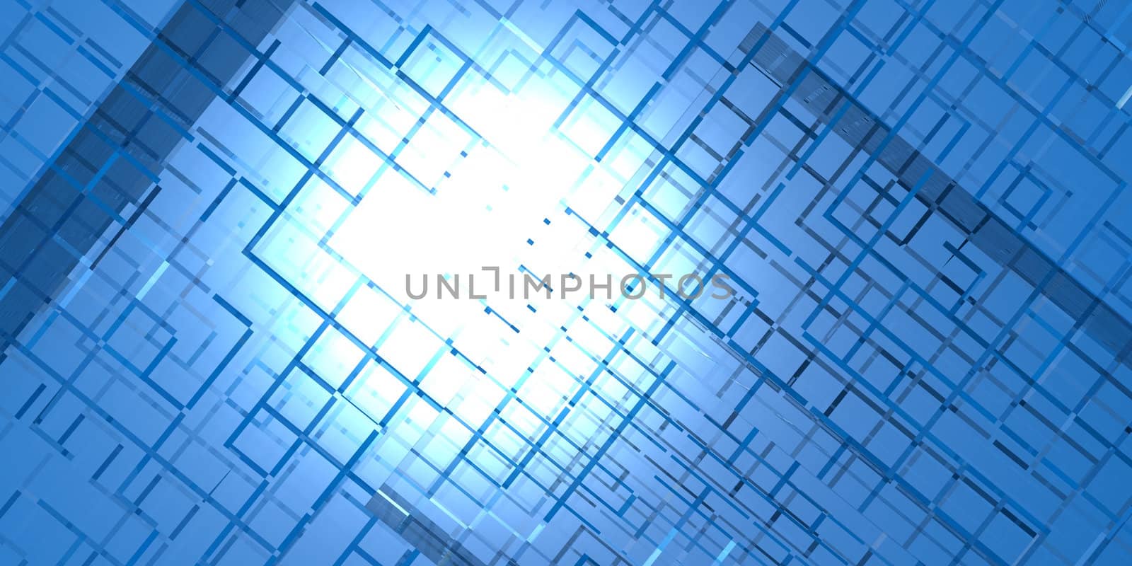 An illustration of a blue background rendered in very high resolution.