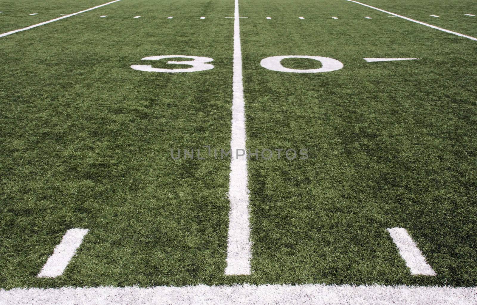 american football field