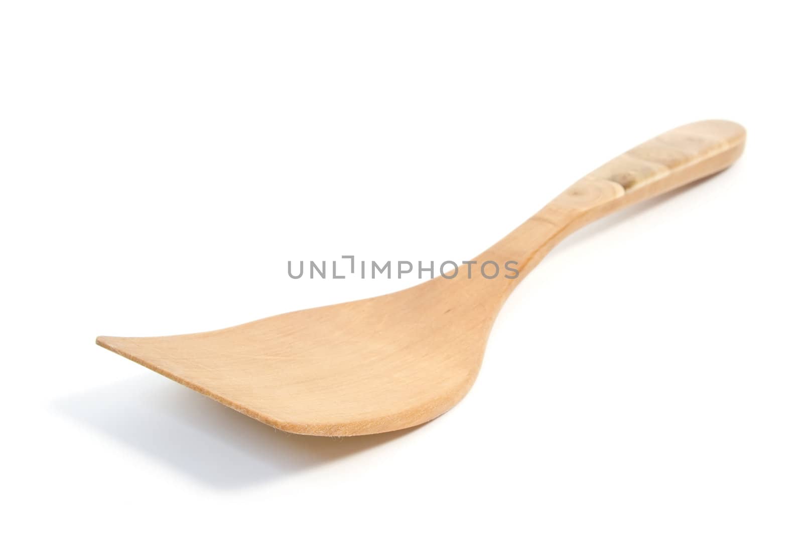 wooden spoon, isolated on white by nubephoto