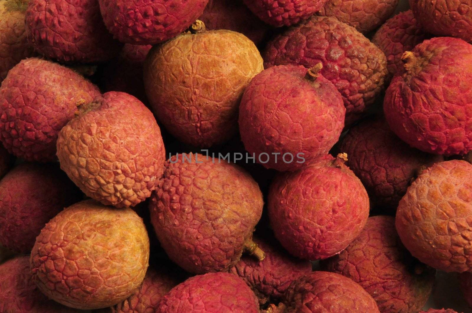 Pile of Chinese lychee fruit nuts by Balefire9