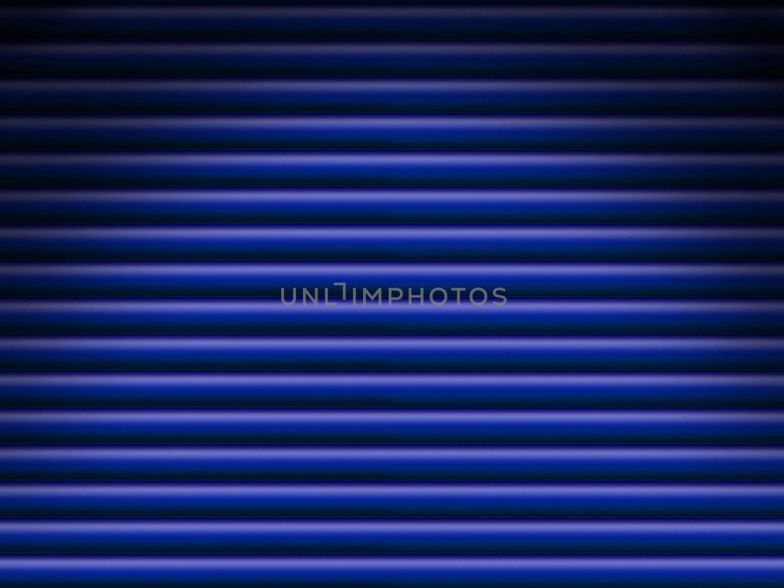 Blue horizontal tube background dramatically lit from above