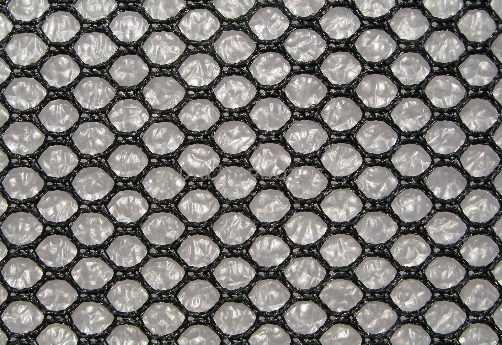 A macro shot of a nanotechnology textile