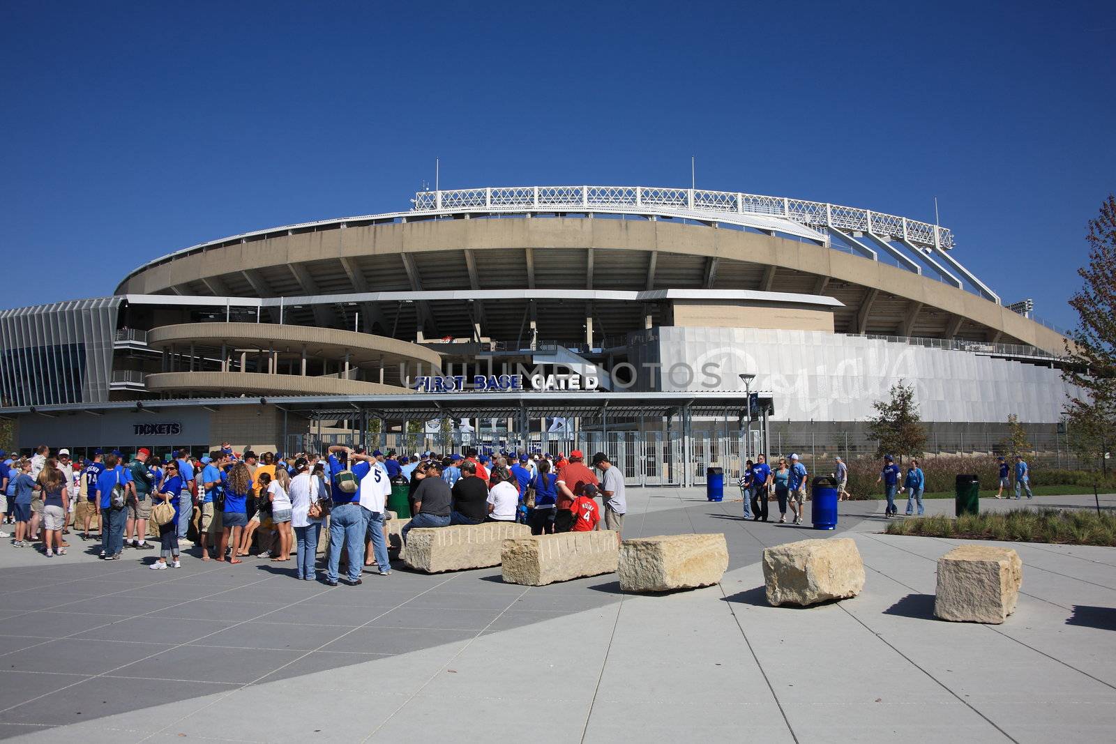 Kauffman Stadium - Kansas City Royals by Ffooter