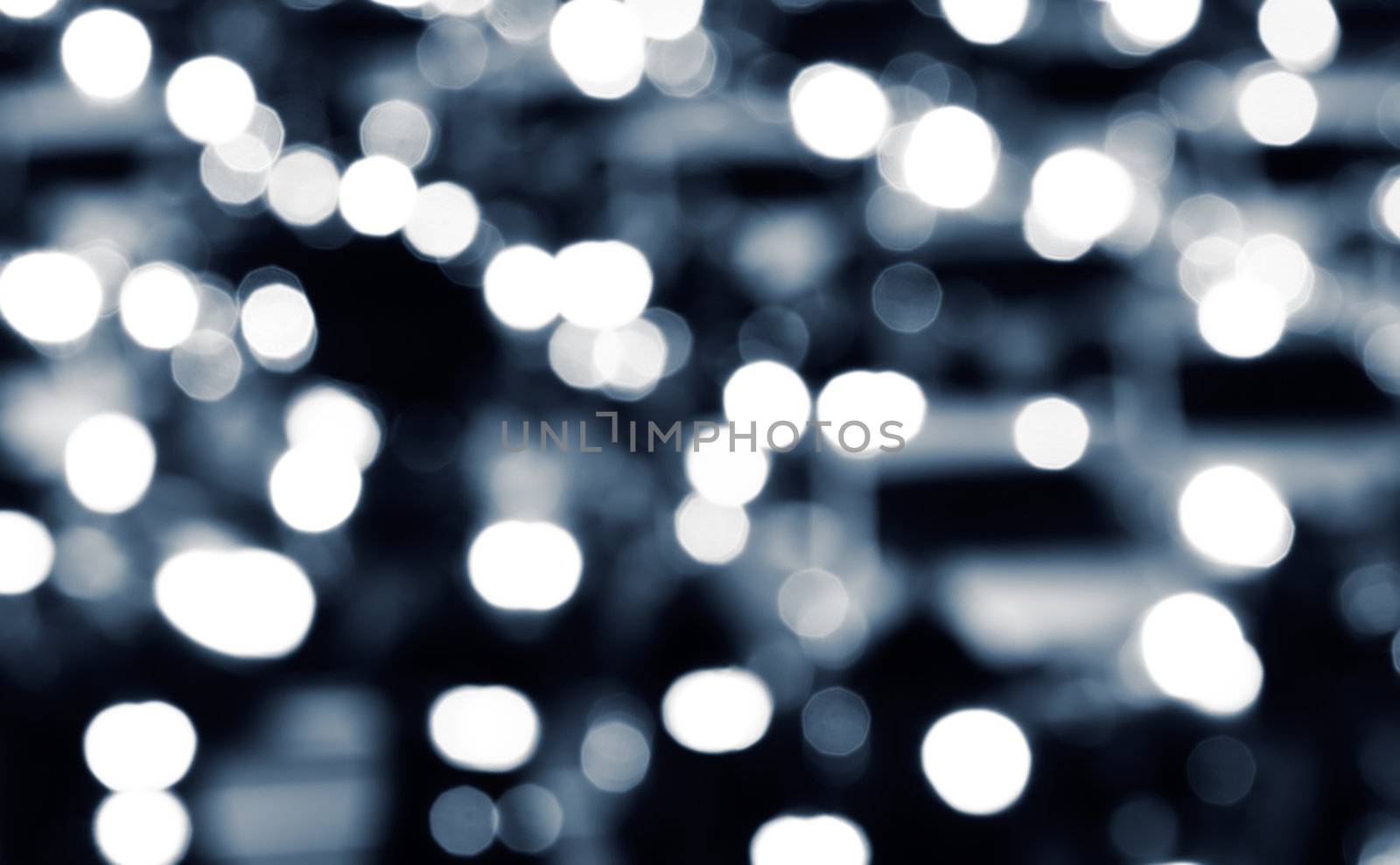 Abstract light background of city traffic night.