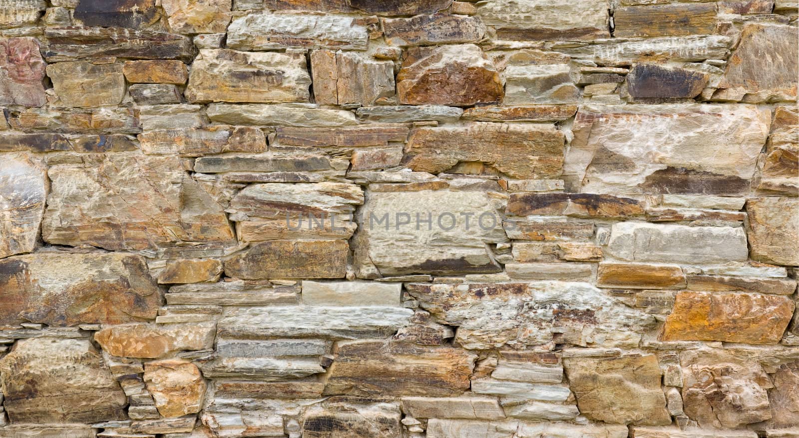 Stone wall of an old house in Galicia, Spain.
thickness of the wall is 70cm.