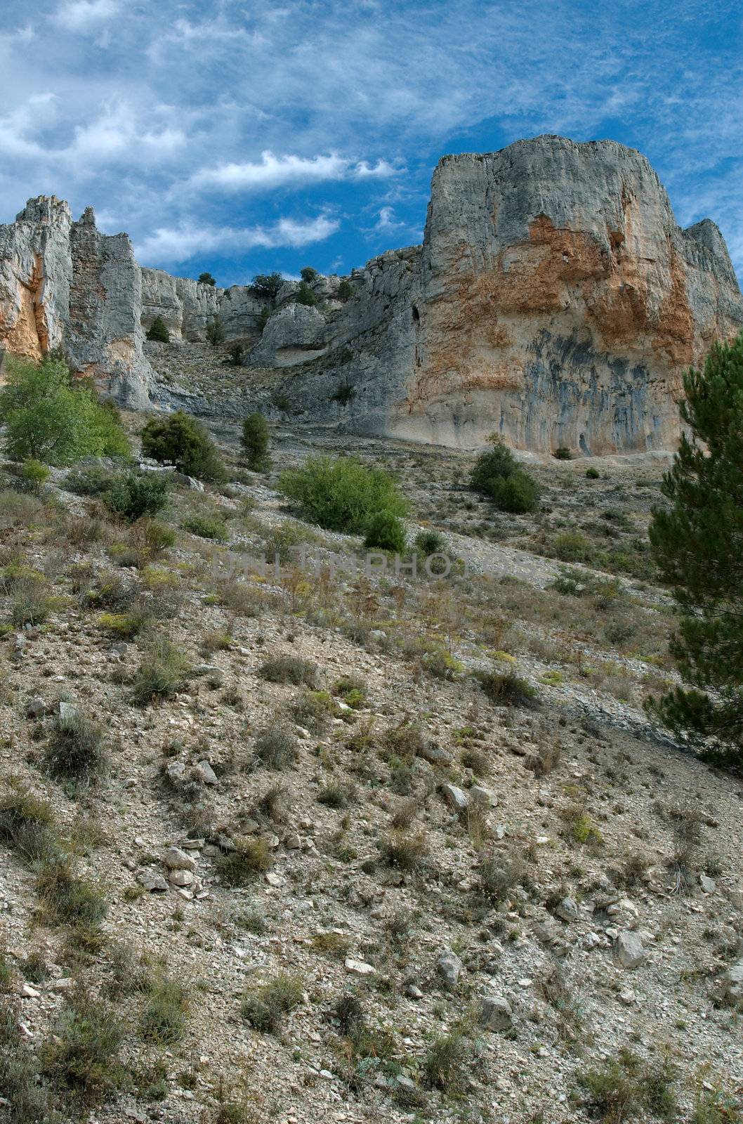Lobos river canyon