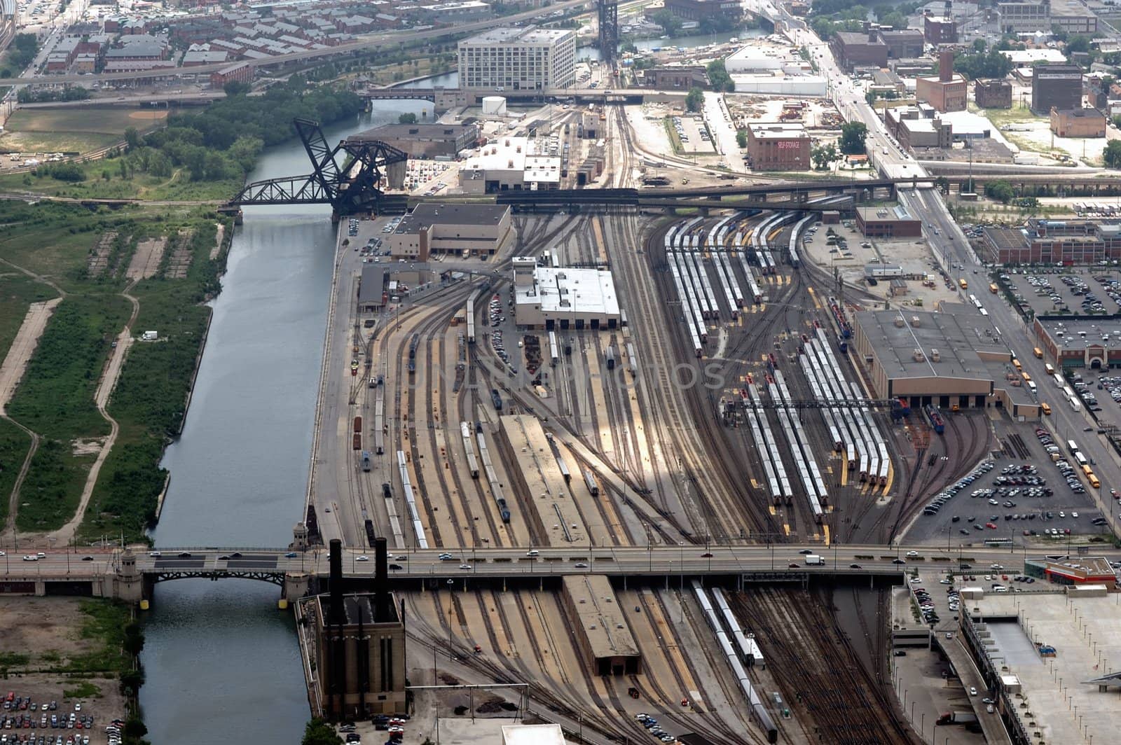 Chicago train station