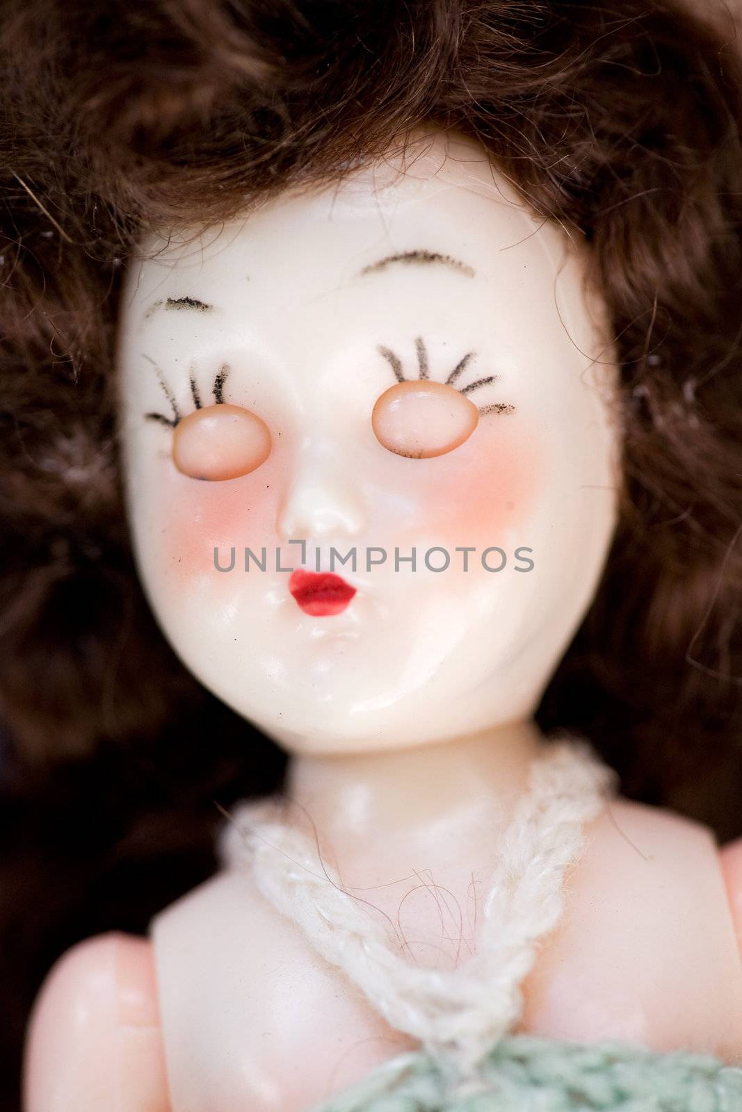 Doll Detail by leaf