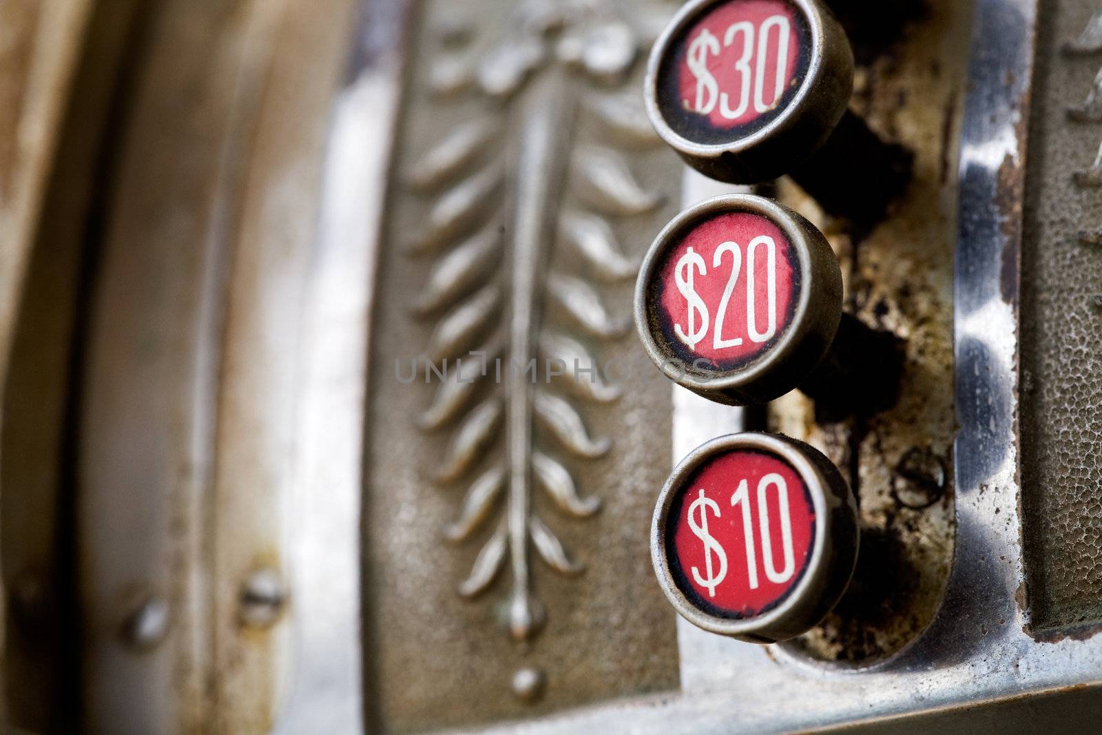 Vintage Cash Register by leaf