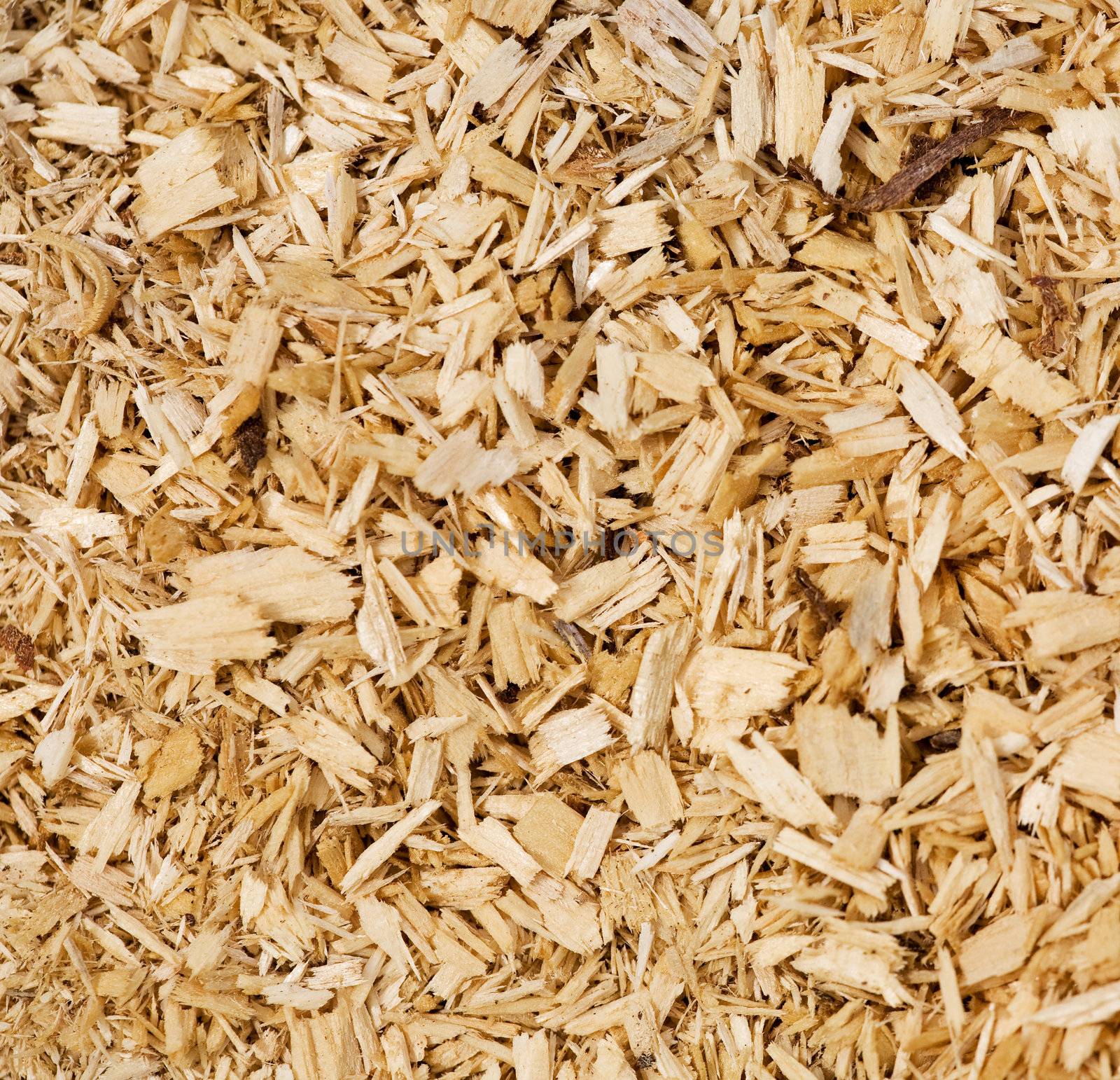 An abstract woodchip background