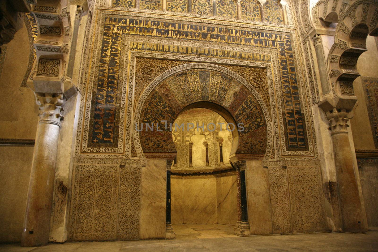 the mihrab of the cordoba's mosque