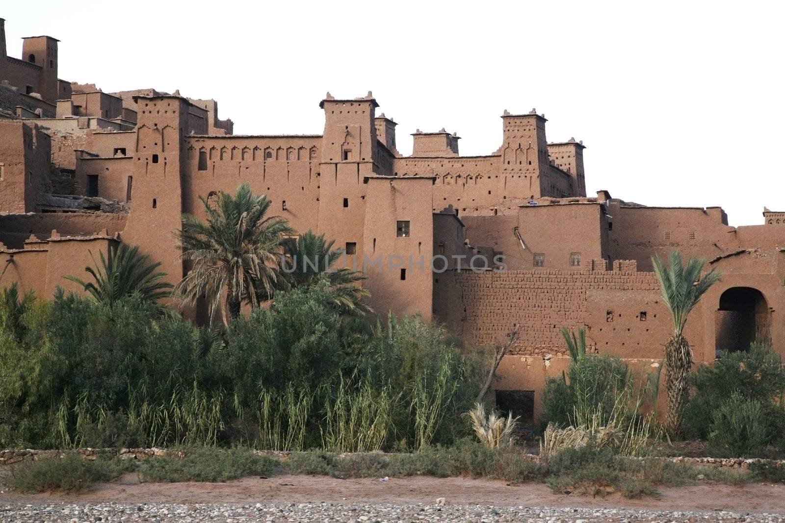 kasbah ait benhaddou front view