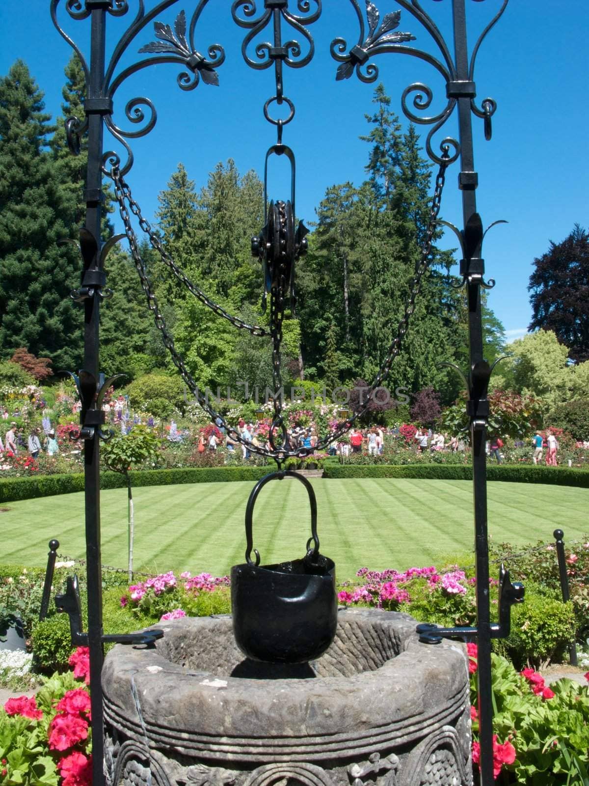 Butchart Garden in Victoria, British Columbia