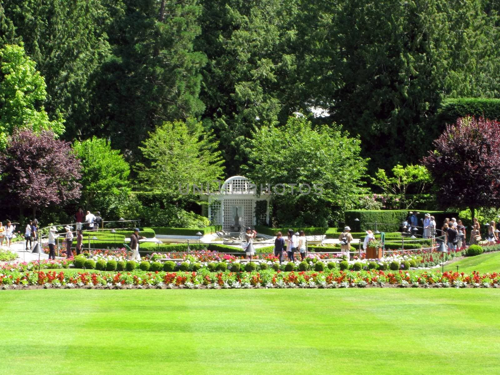 Butchart Garden in Victoria, British Columbia