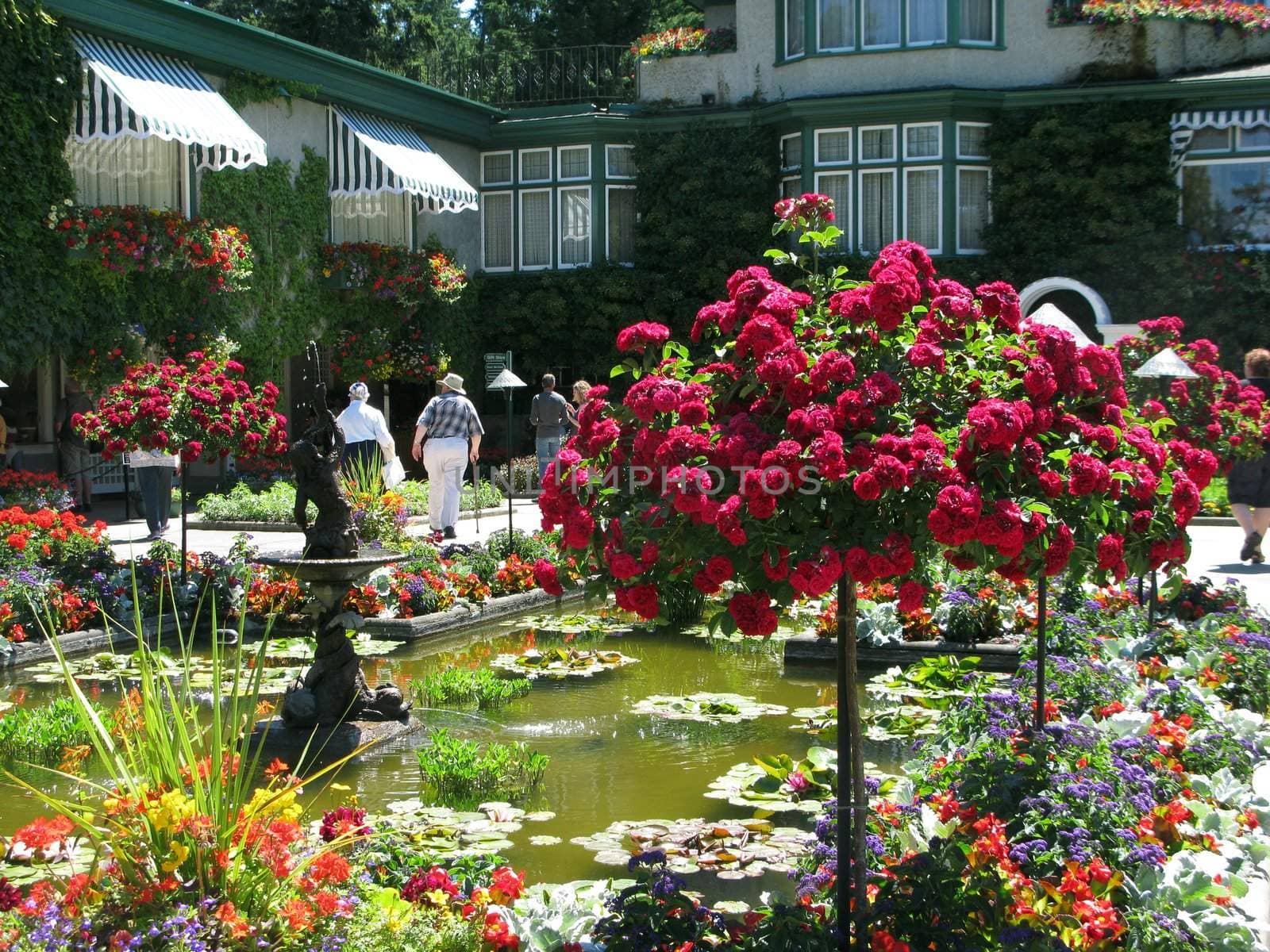 Butchart Garden in Victoria, British Columbia