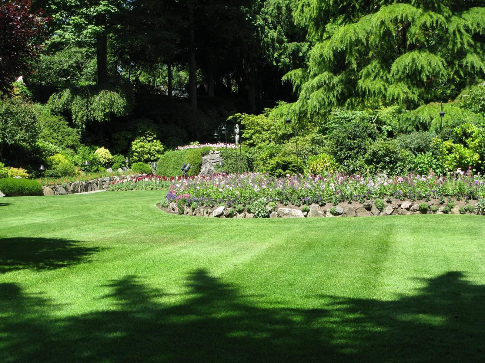 Butchart Garden in Victoria, British Columbia