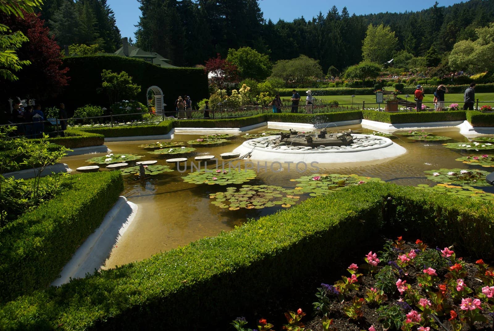 Butchart Garden in Victoria, British Columbia