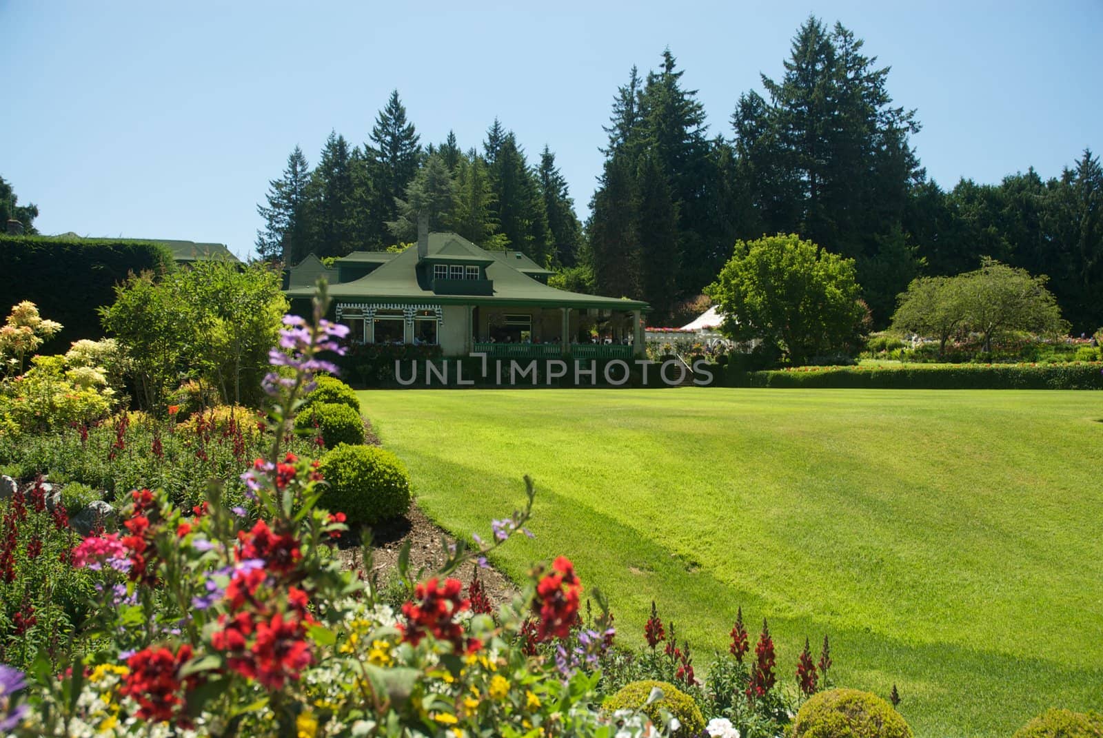 Butchart Garden in Victoria, British Columbia