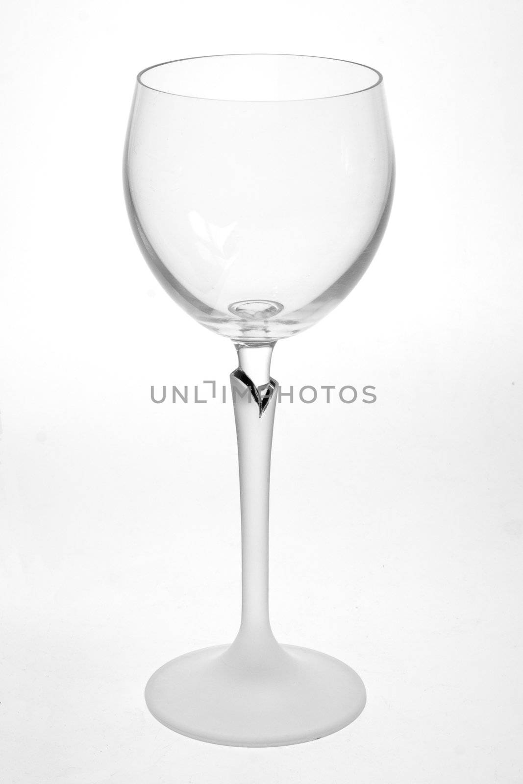 Wine glass, isolated, white background