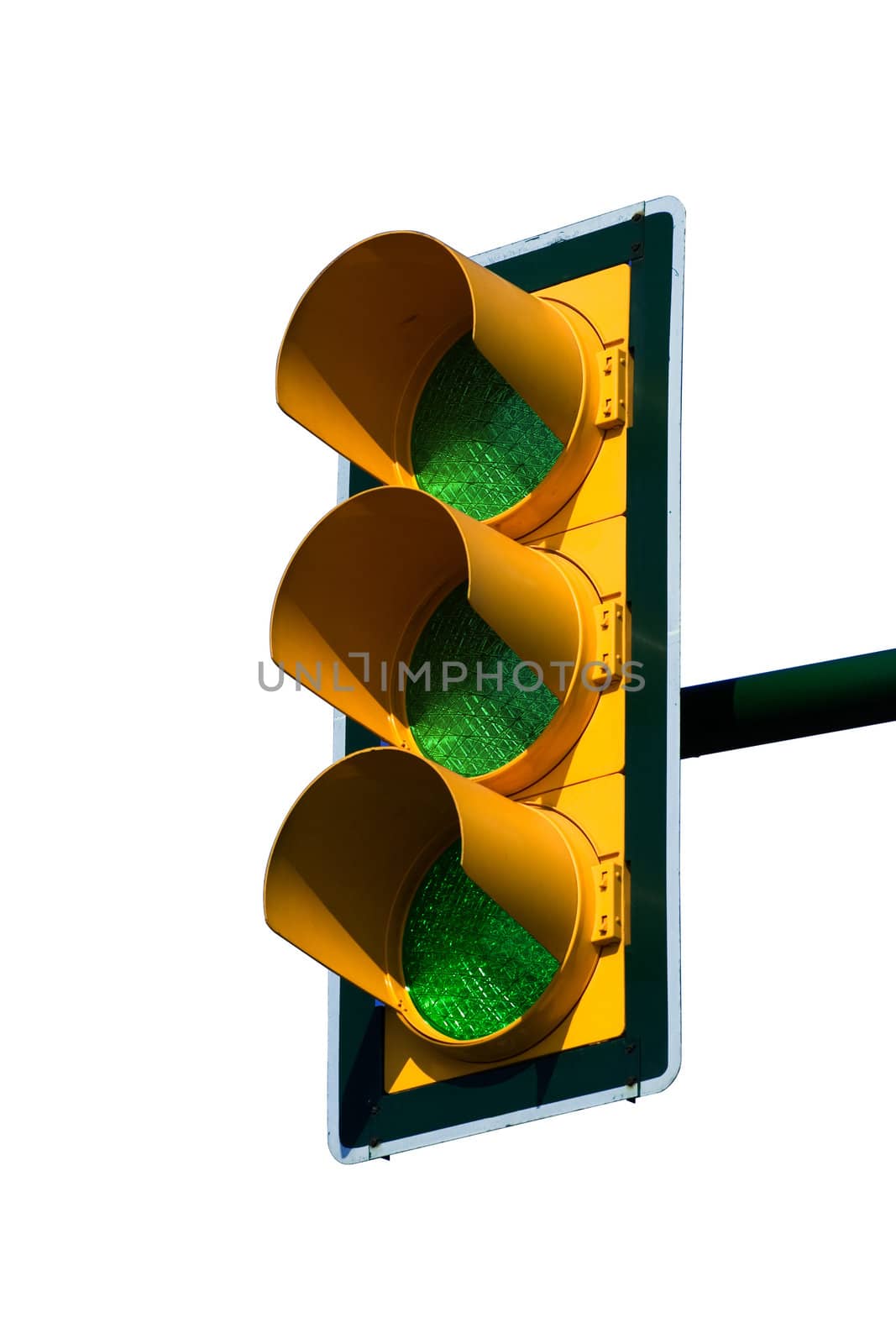 Green trafic light by ints