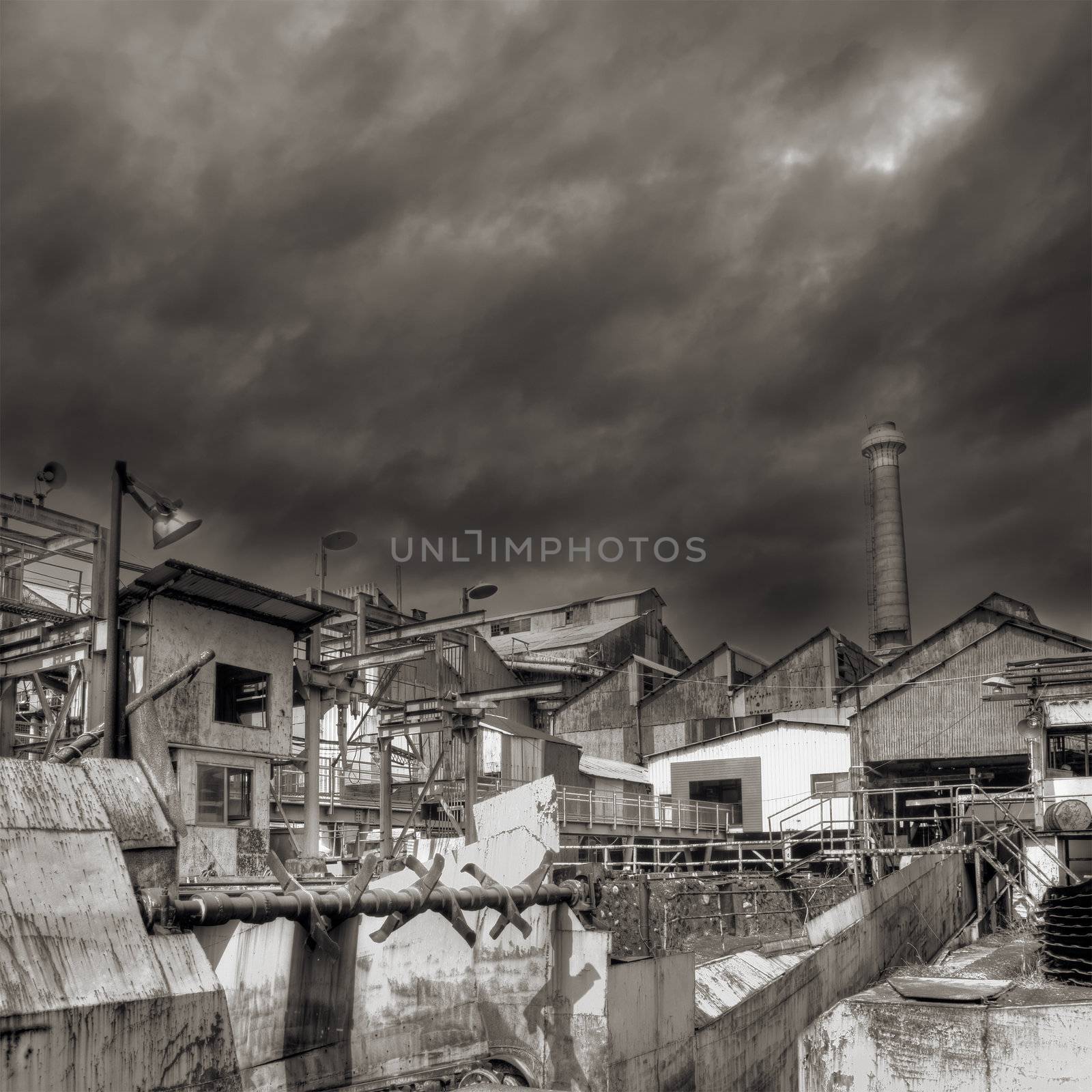 Industrial ruin by elwynn
