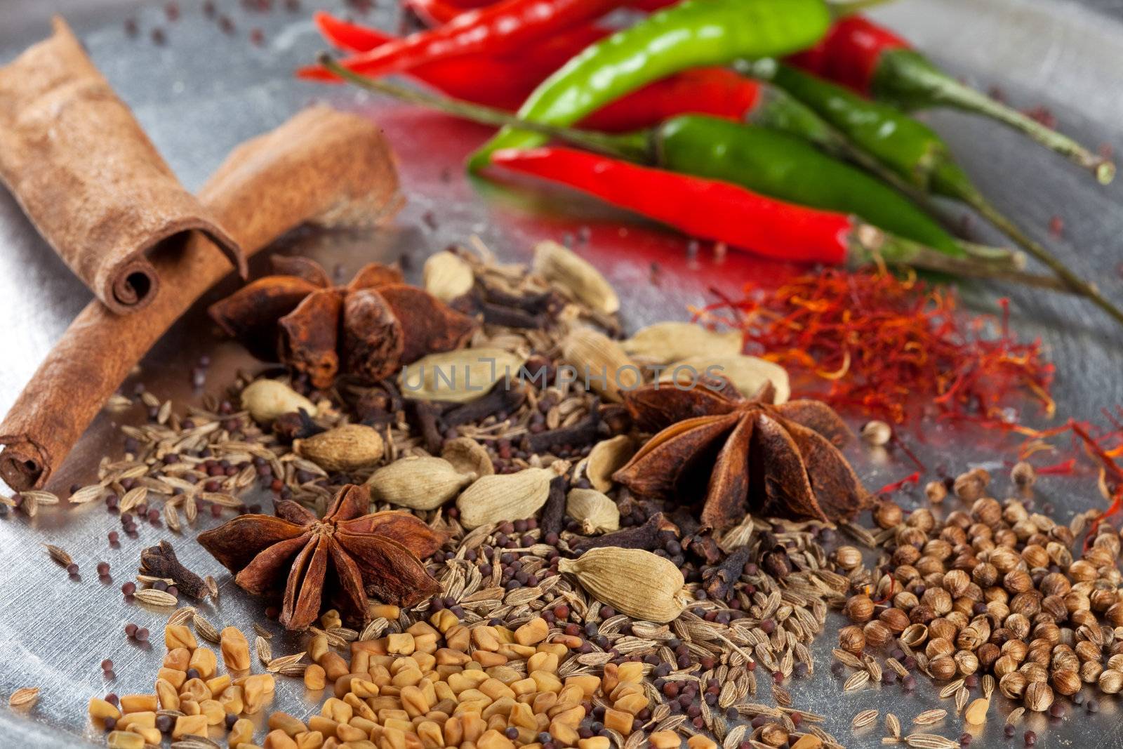 Indian spices by Fotosmurf