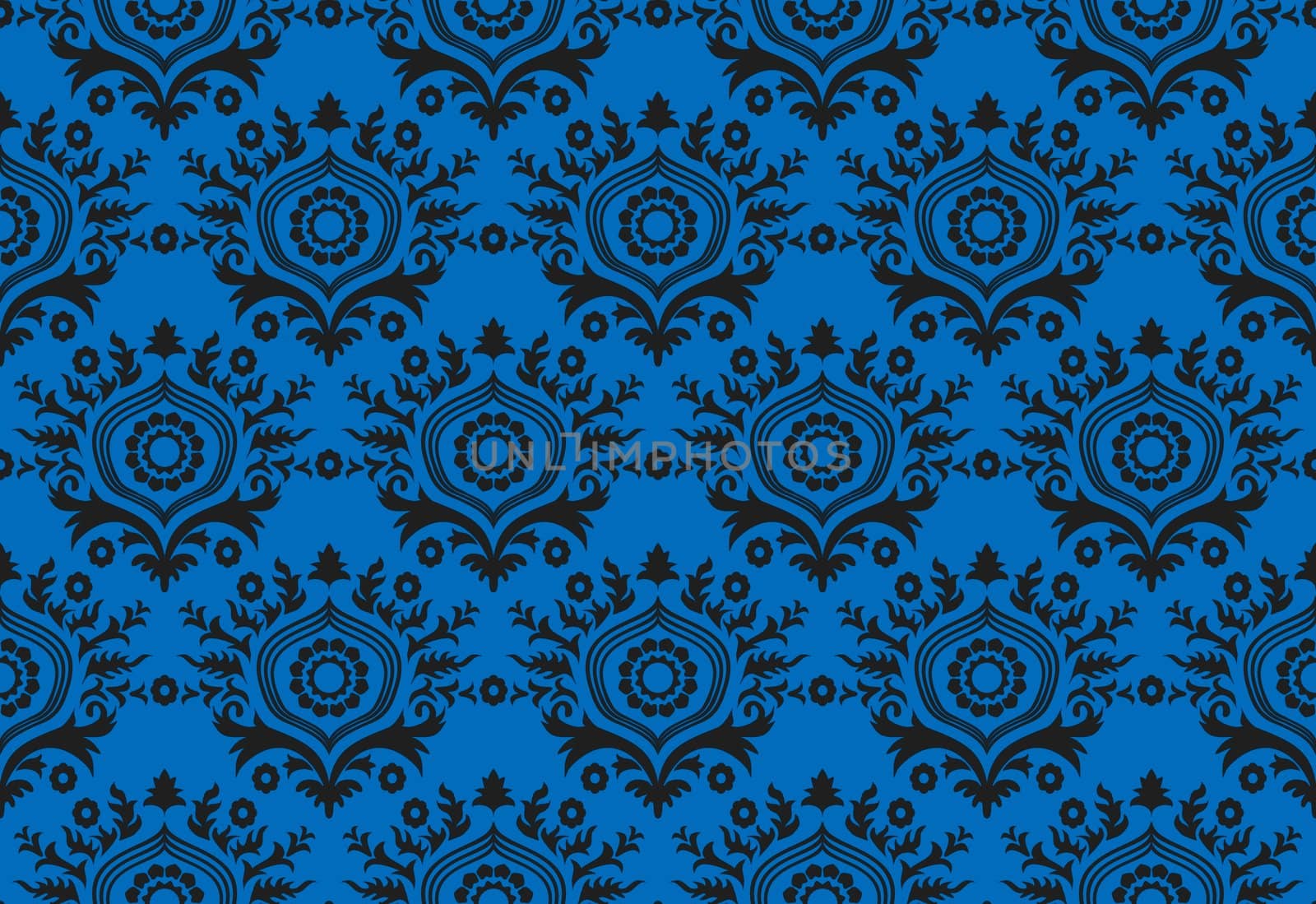 Abstract black and blue wallpaper design