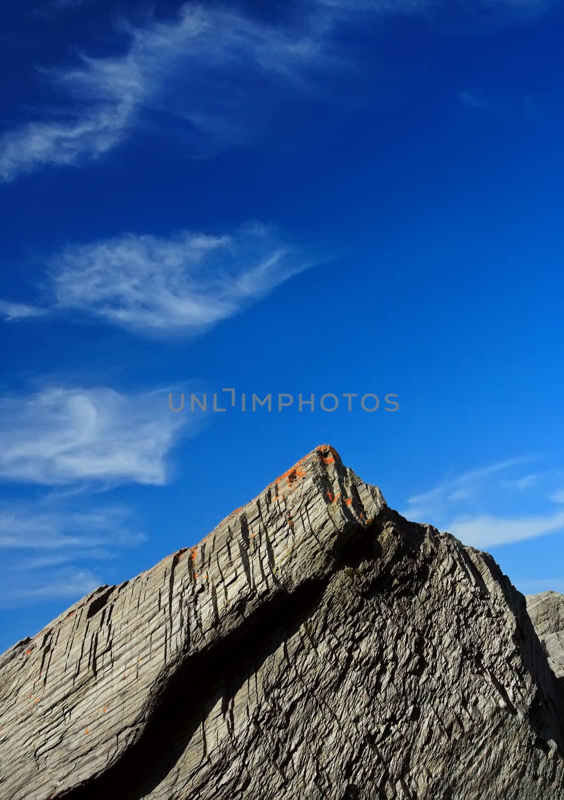rocky vertical landscape