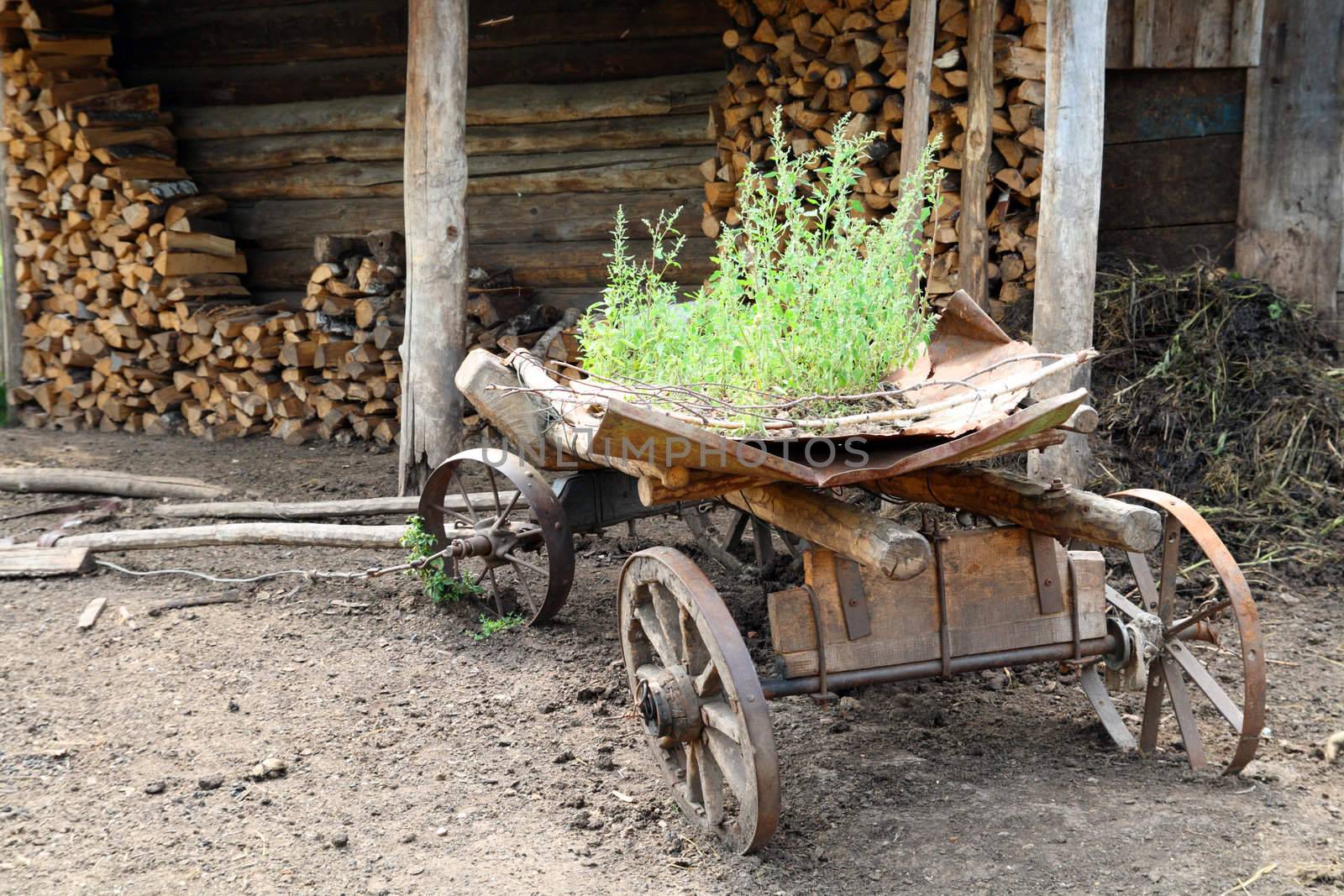 old obsolete wagon by Mikko