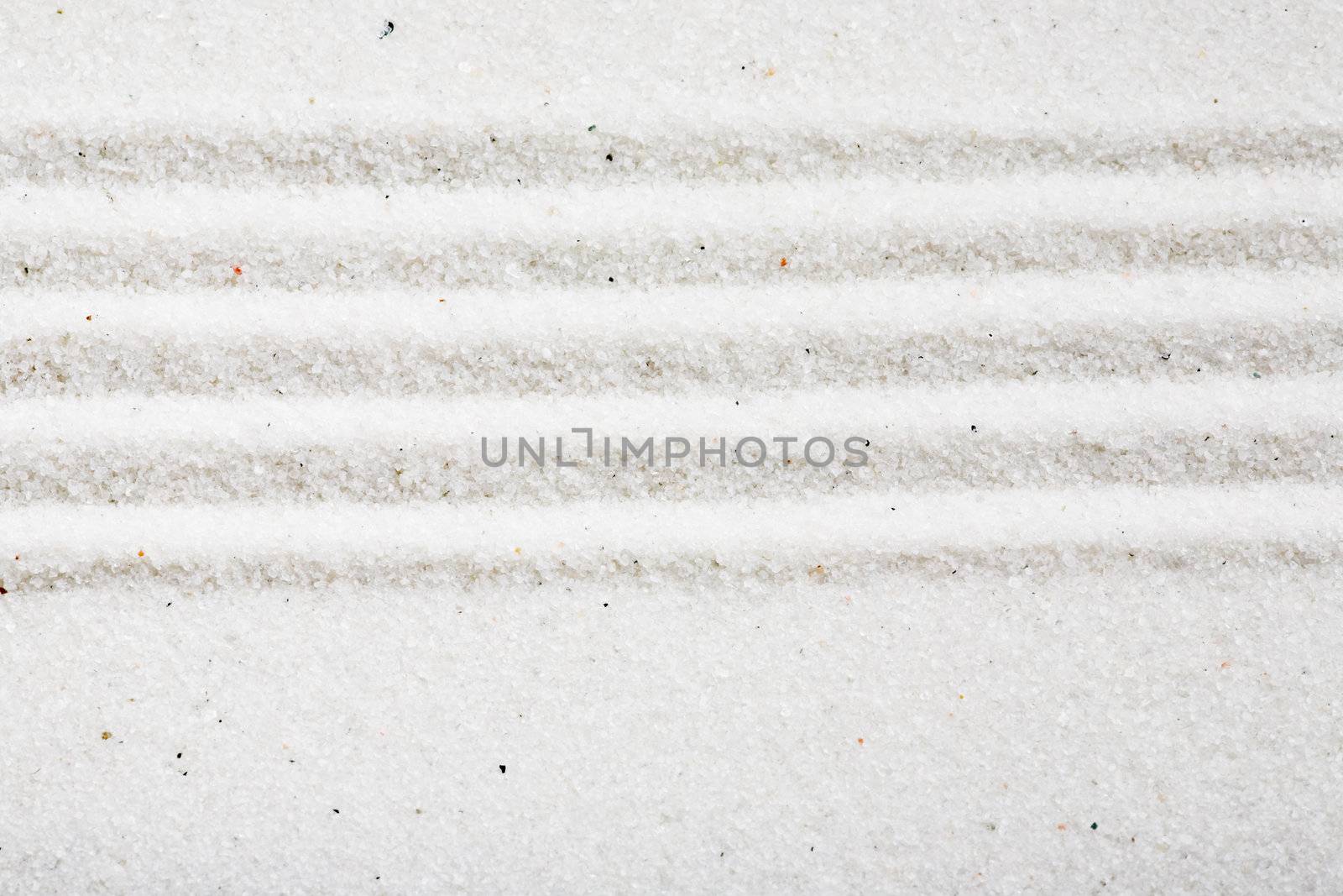 A pattern in white sand, background image