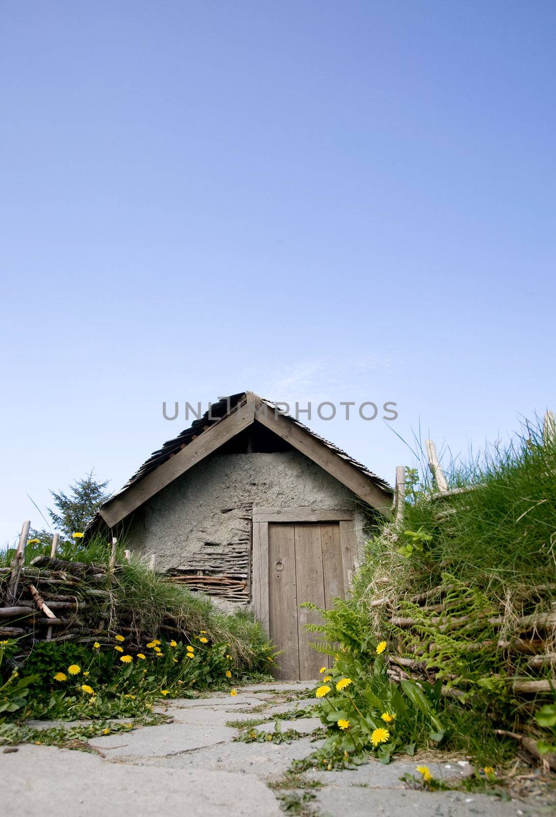 A small hermit cottage like building